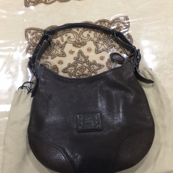 Burberry brown leather hobo bag - lightly used - Picture 2 of 8